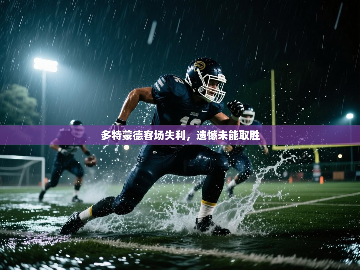多特蒙德客场失利，遗憾未能取胜